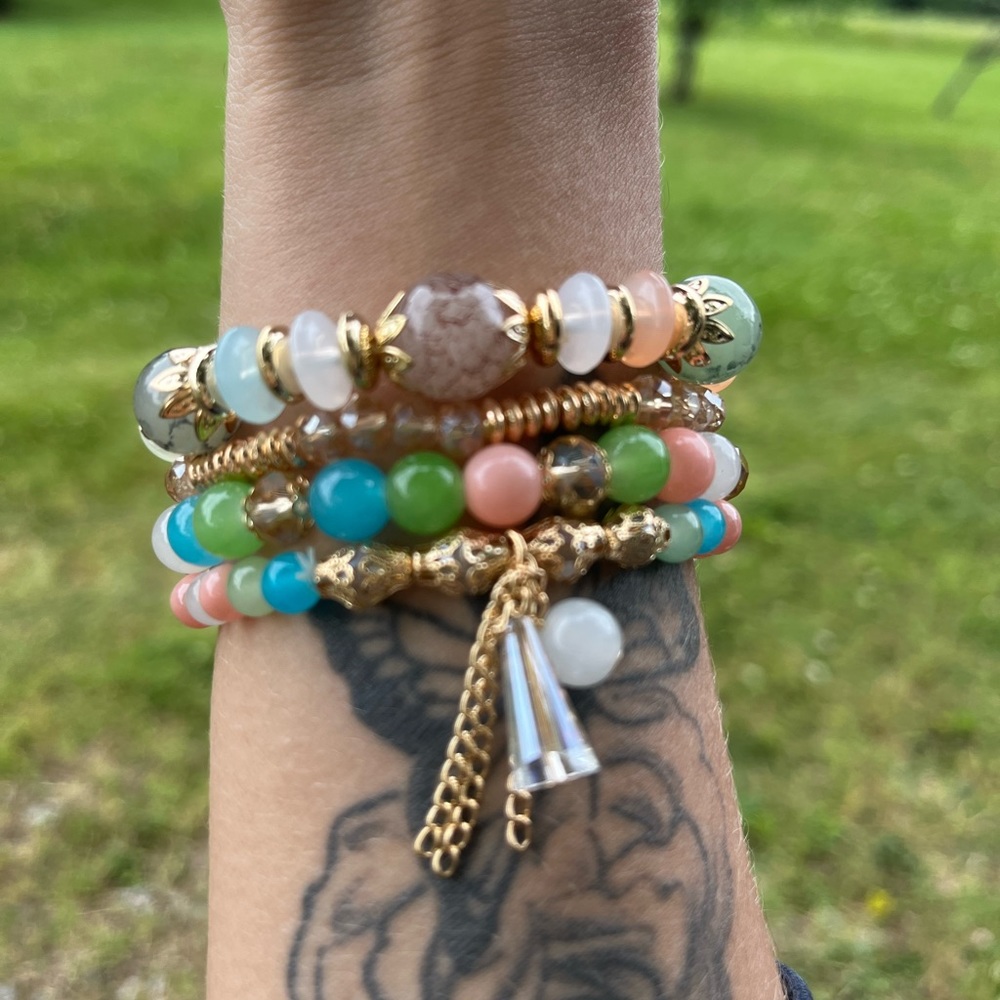 Colorful bracelets